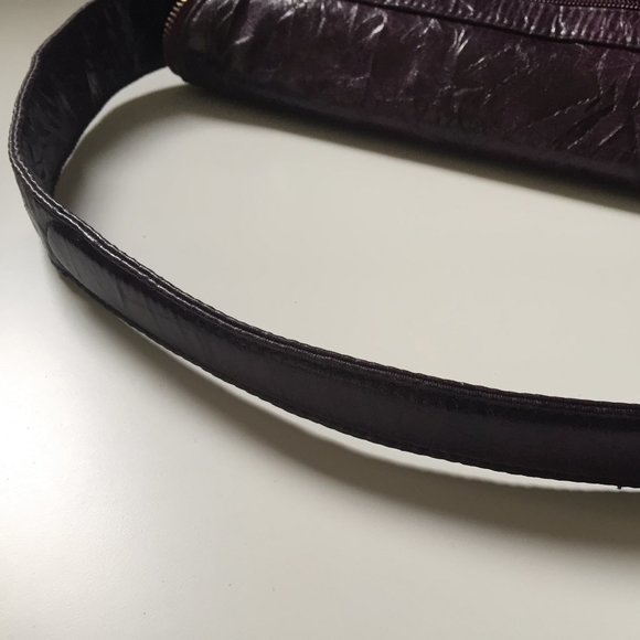 Mat & Nat Wrinkled Purple Hobo bag - Picture 8 of 8